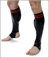 42069 Football socks with double stripes