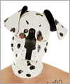 40573 Dog mask, detachable snout, Dalmatian, floppy ears