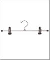 88021 Metal hanger with 2 clips